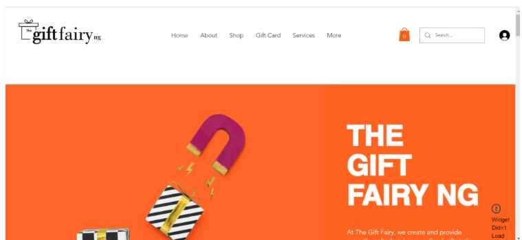 Christmas shopping on Gift fairy