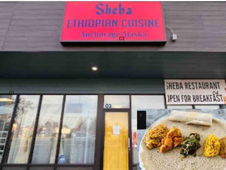 Queen of Sheba  Anchorage, Alaska.