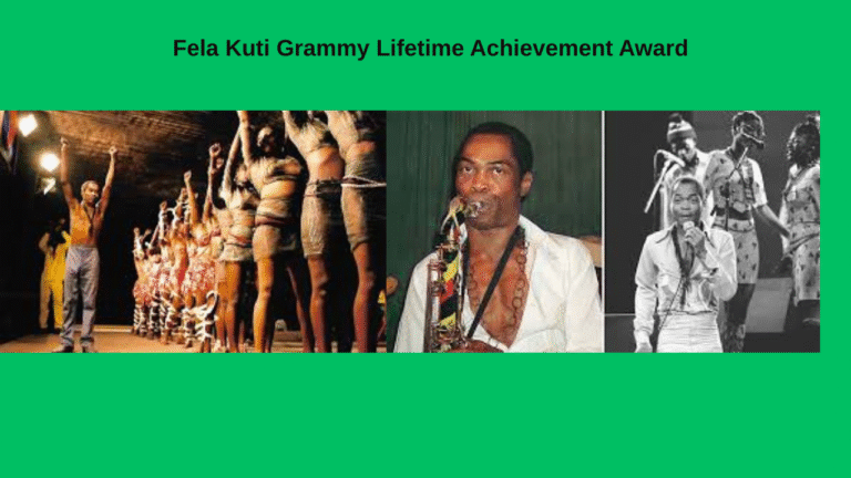 Fela Kuti Grammy Lifetime Achievement Award