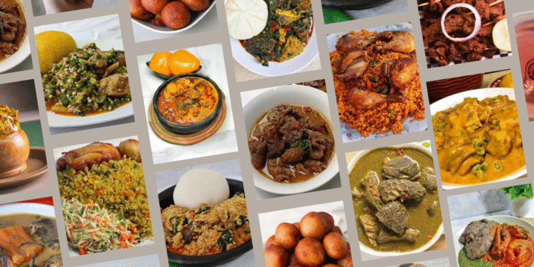 Nigerian food/cuisines and delicacies