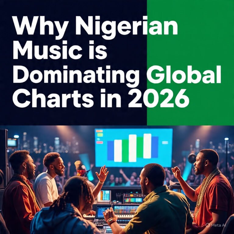 "why Nigerian music is dominating global charts in 2026