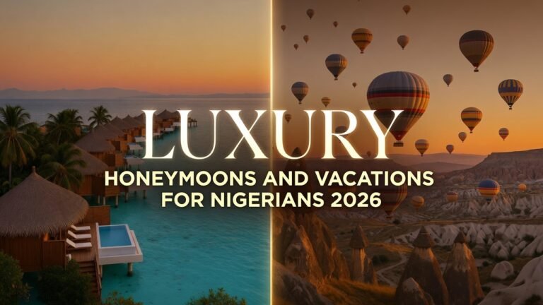 luxury honeymoons and vacations for Nigerians 2026
